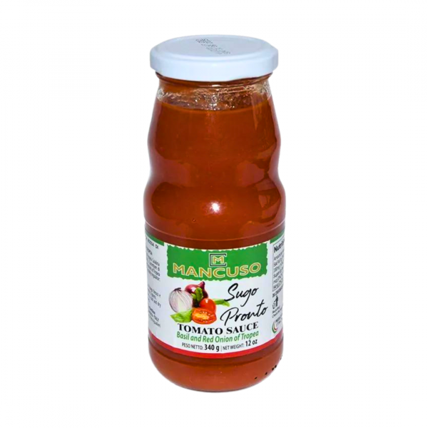 Sugo pronto Mancuso con basilico e Cipolla rossa di tropea