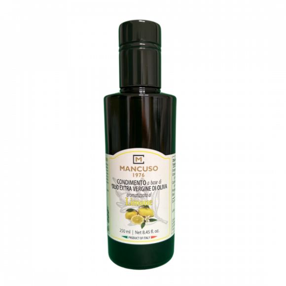 Olio Extravergine di Oliva Gourmet Aromatizzato al Limone