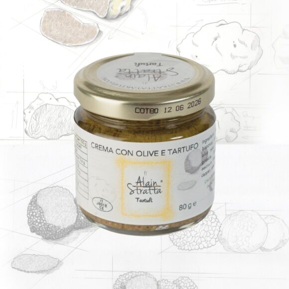 Crema con olive e tartufo