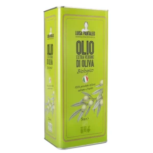 Organic Extra Virgin Olive Oil in tin 5 Lt - Luisa Pantaleo