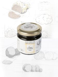 Cocktail sauce with summer truffle 200 gr - Alain Stratta Tartufi