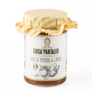 Organic Peppers and Capers Sauce - Luisa Pantaleo