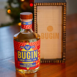 Gift box with gin BUGIN Old Tom Barrique ex Vermouth Limited Edition 70 cl - Bugin