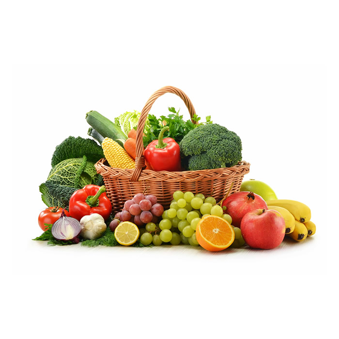 Fruits and vegetables