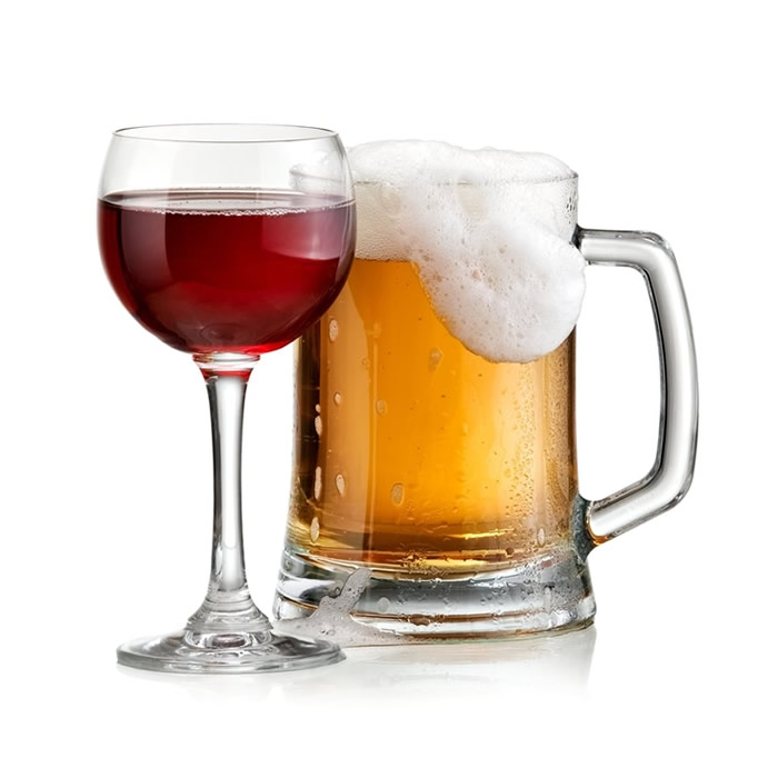 Wines, beers and vinegars