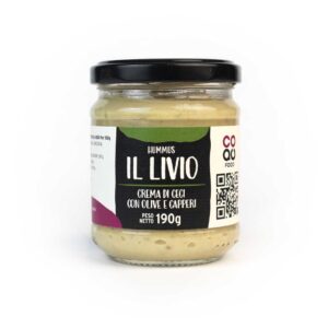 Hummus "The Livio" - Creamed chickpeas olives and capers - Coqufood