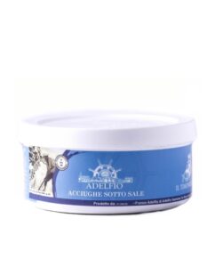 Salted Anchovies in a PVC Container - Adelfio
