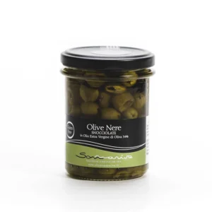 Pitted Black Olives in Extra Virgin Olive Oil - Sommariva