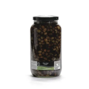 Pitted Black Olives in Brine - Sommariva