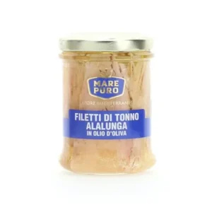 ALALUNGA TUNA FILLETS IN OLIVE OIL 200g - TONNOMAREMIO